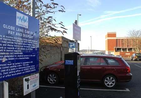 Globe Lane car park, Chatham