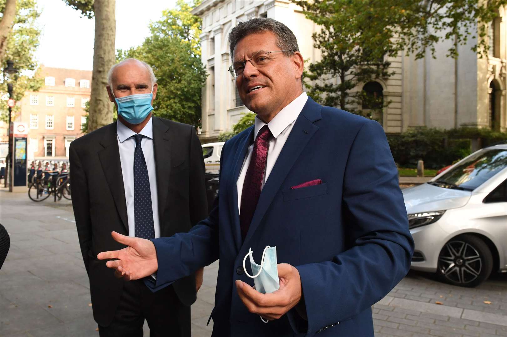 European Commission vice-president Maros Sefcovic said the UK must drop provisions in the Bill (Stefan Rousseau/PA)