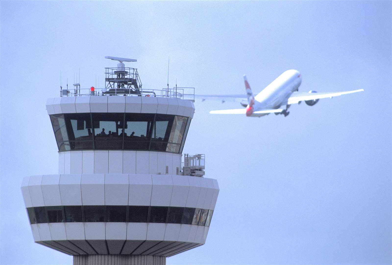 Gatwick Airport’s control tower (Crawley Borough Council/PA)