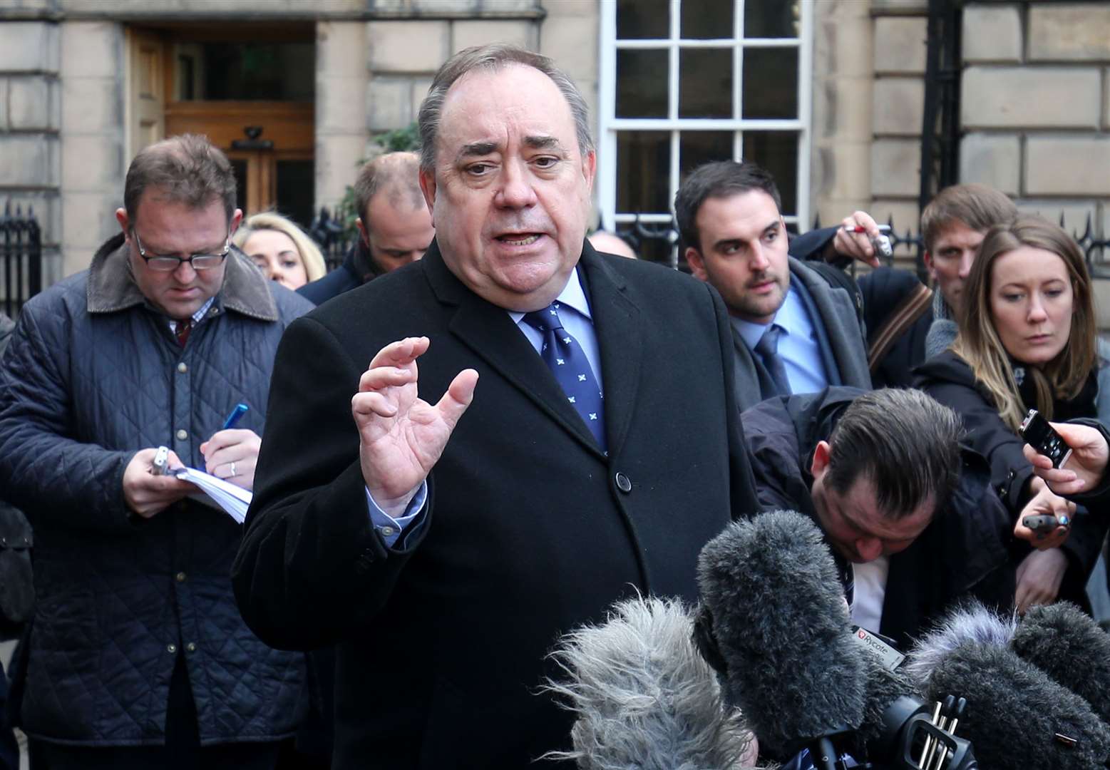 Former first minister Alex Salmond took the Scottish Government to court over its handling of harassment complaints against him (Jane Barlow/PA)