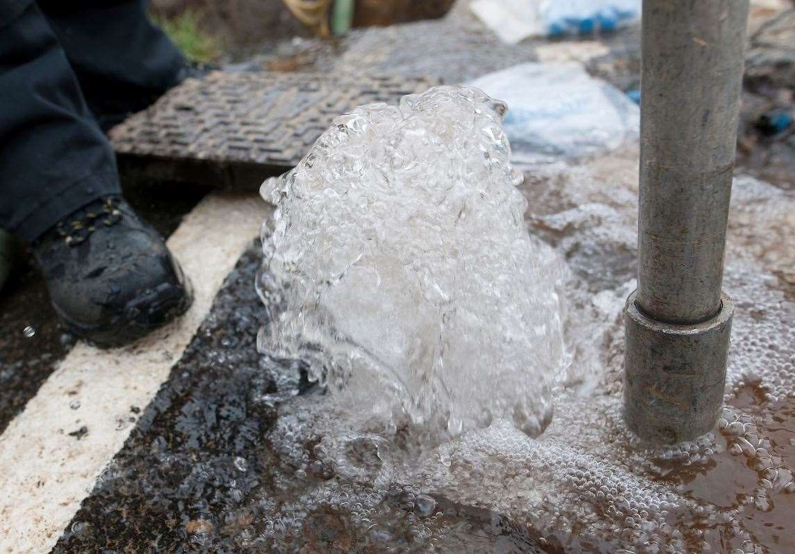 Bennett Memorial School in Tunbridge Wells is without water due to a burst water main. Photo: @sewateruk