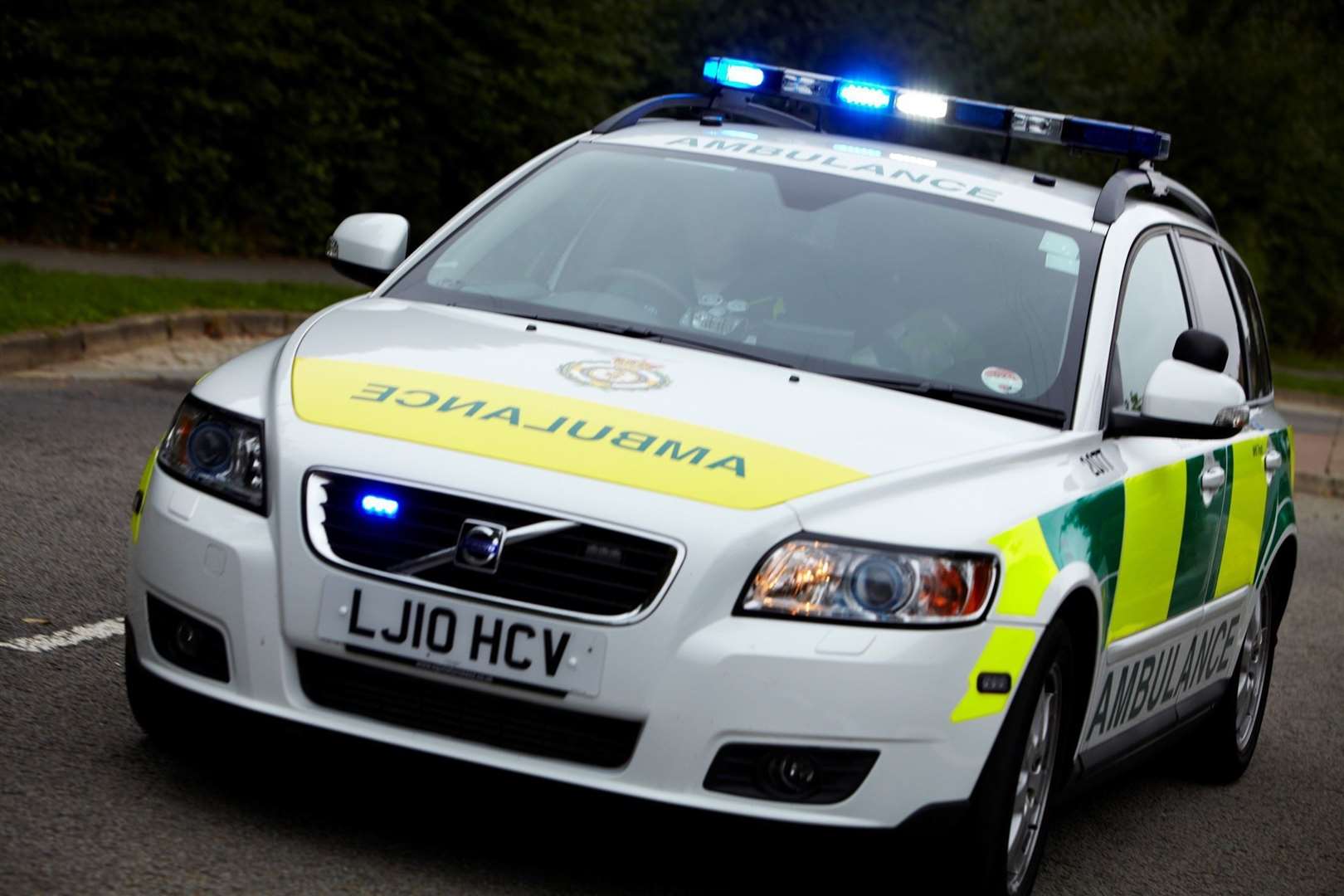 Paramedics treated the injured man after he was freed from the wreckage. Picture: Stock image