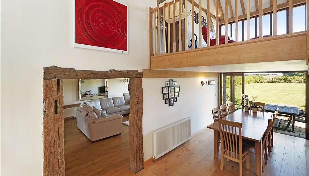 Interior of The Barn, Hunton