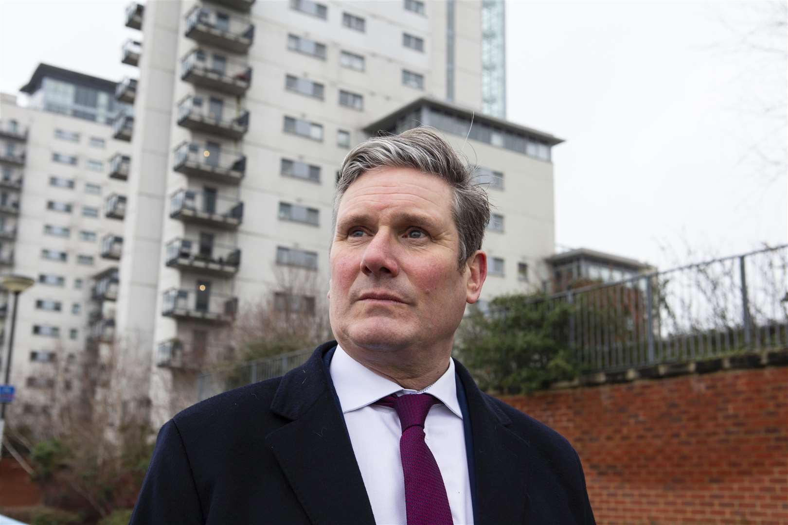 Prime Minister Sir Keir Starmer said he was ‘frustrated’ by the speed of remediating buildings identified as unsafe (Ian Vogler/Daily Mirror/PA)