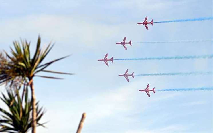 The flypast will take about an hour in total. Picture: Barry Goodwin.