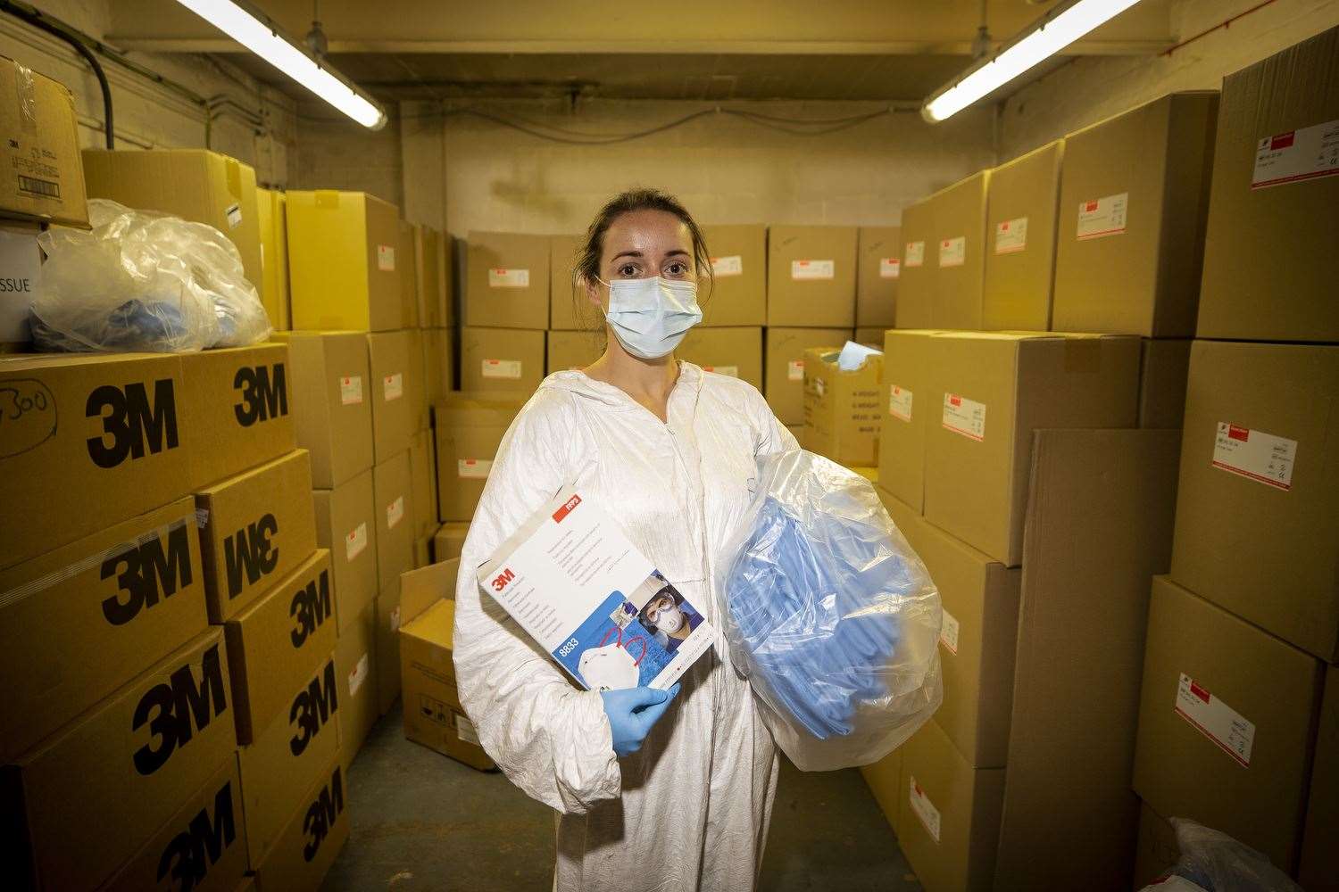 The store processes around 80 orders a day (Liam McBurney/PA)