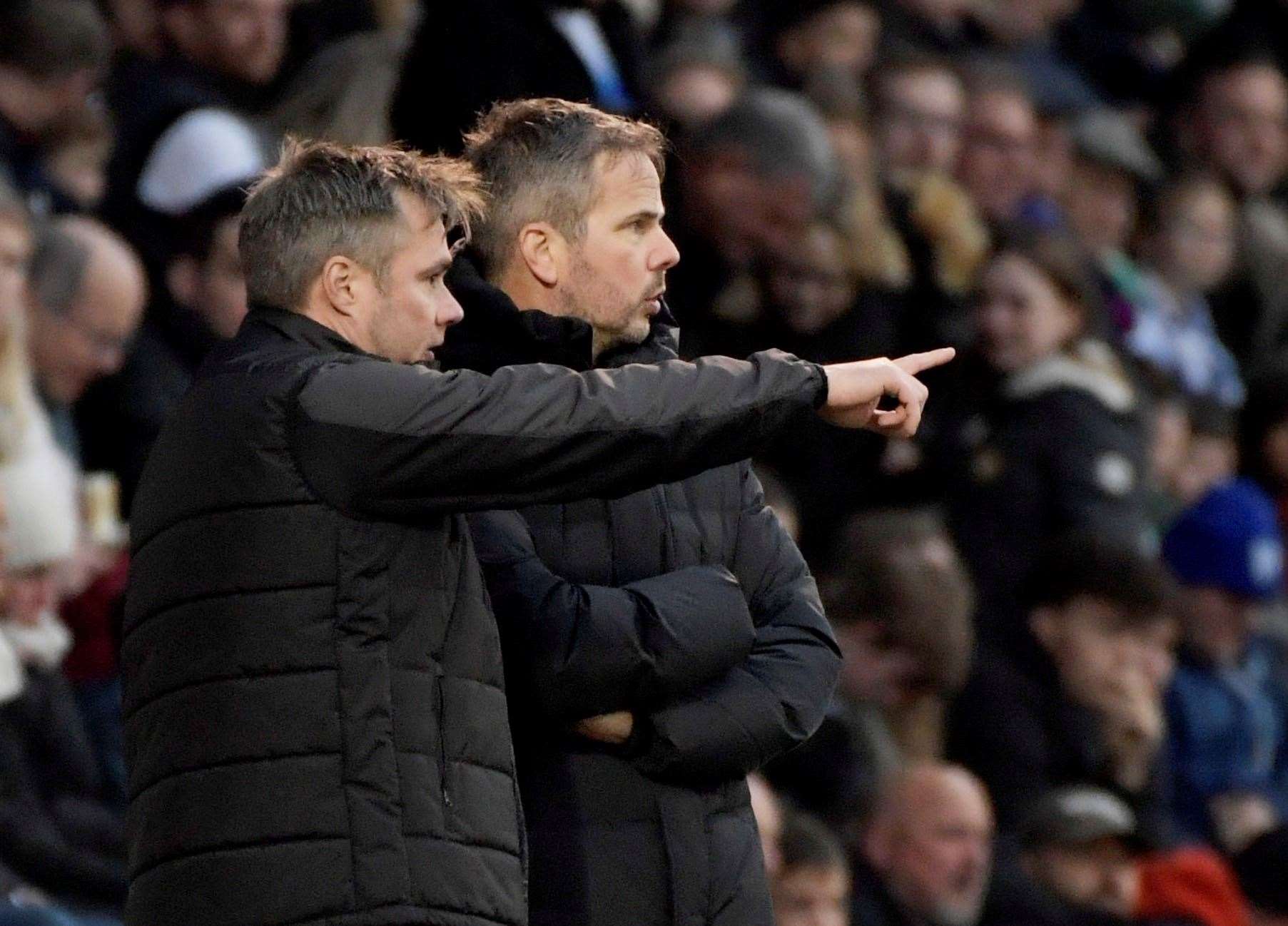 Head coach Stephen Clemence was able to train with his team all week while opponents Forest Green had a tough FA Cup fixture Picture: Barry Goodwin