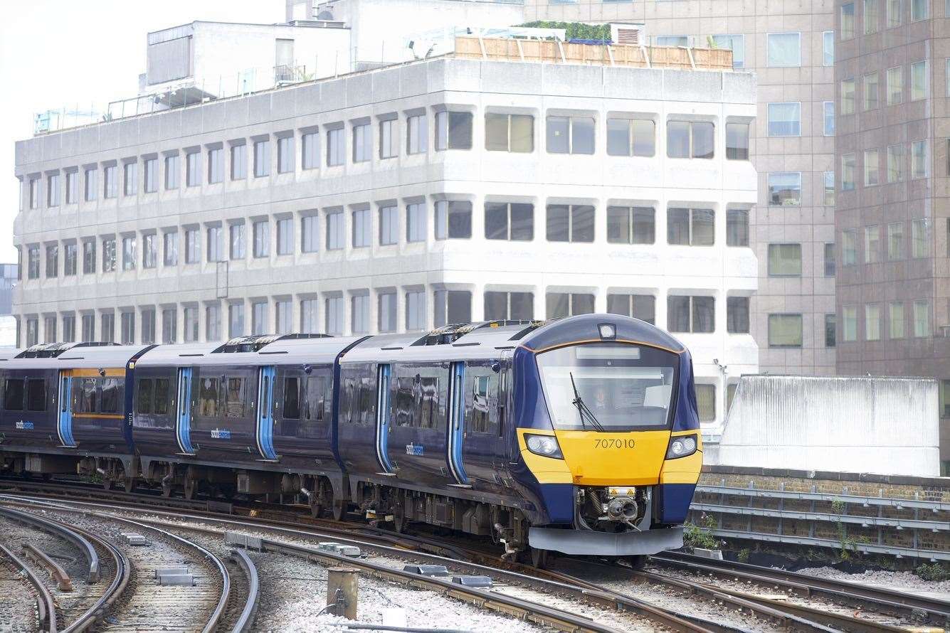 Stock picture of Southeastern train. Picture: Southeastern