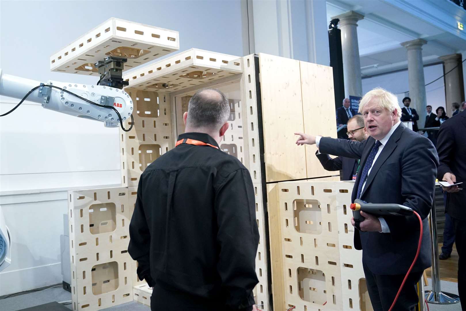 Boris Johnson set up the National Science and Technology Council in June 2021 to drive efforts to make the UK a ‘science superpower’ (Yui Mok/PA)