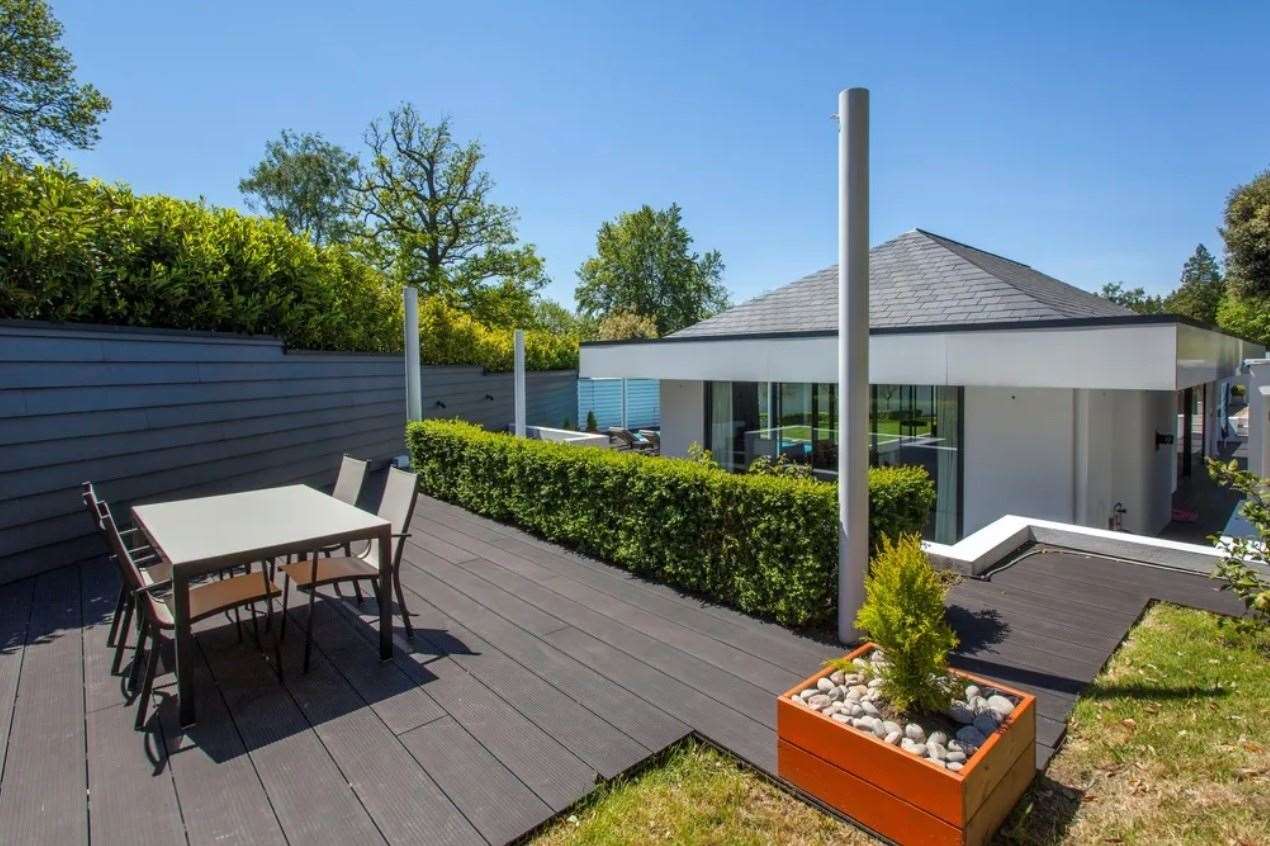 The property even has a rainwater harvest system. Picture: Zoopla / Knight Frank