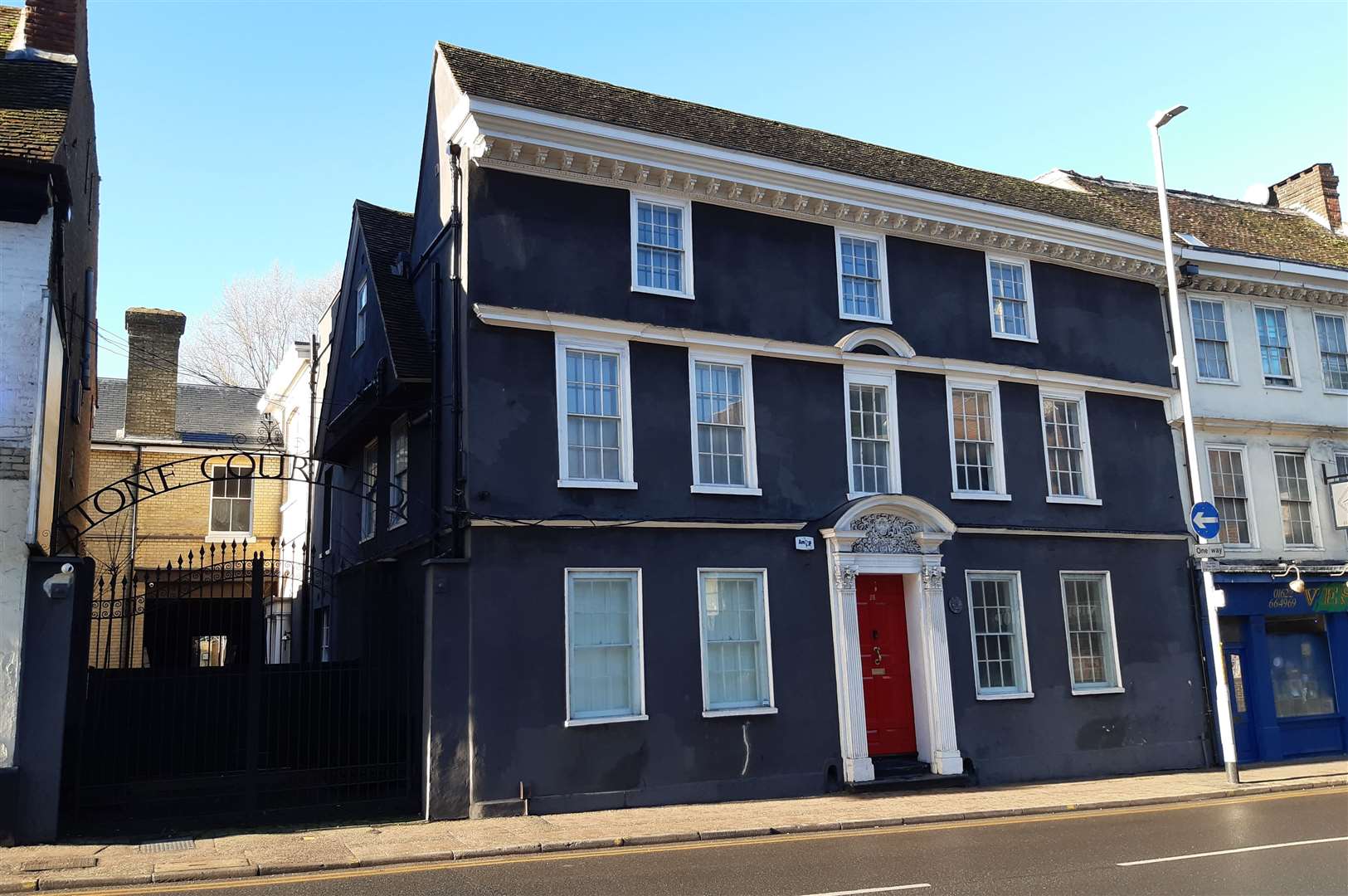 Stone Court House, Maidstone, present day - returned to splendour after falling into disrepair