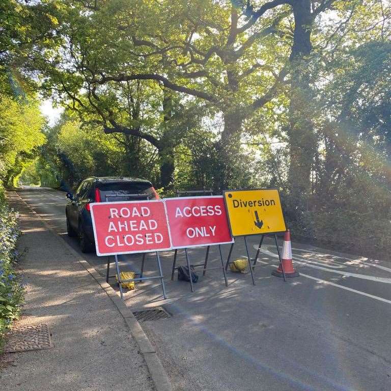 But Upper Street is already closed to traffic for gas main repairs