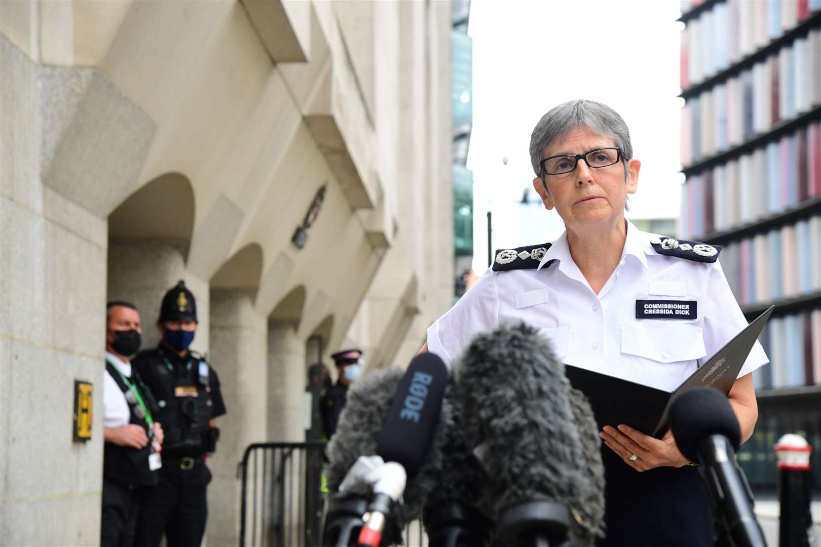 Officers’ leaders said Dame Cressida has the support of the rank-and-file (Ian West/PA)