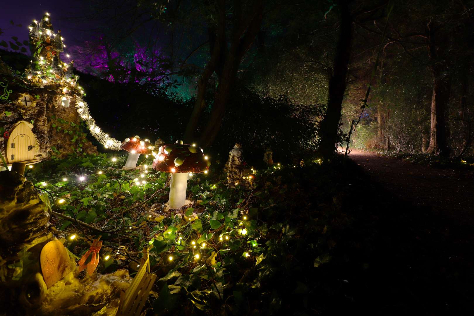 The trail will lead visitors through the Queen Mother’s Garden