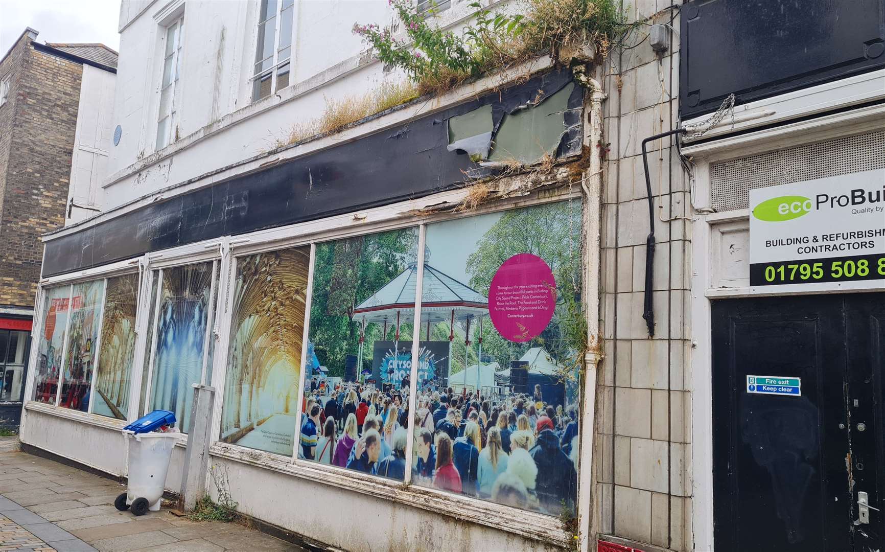 The former Debenhams store in Canterbury is a town eyesore