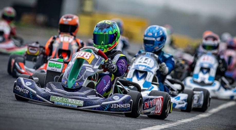 George Cole (No.98) has been in the driving seat this year. Picture: Stu Stretton Photography