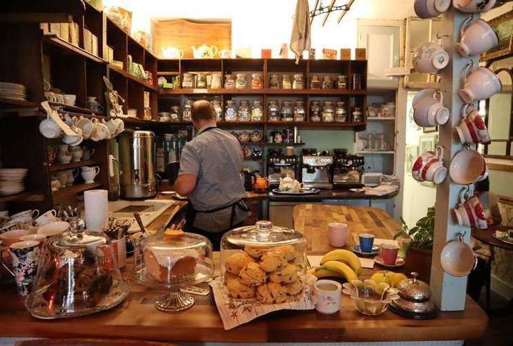 Inside Jacksonwood tea rooms in Sheerness, which scored 22 out of 25