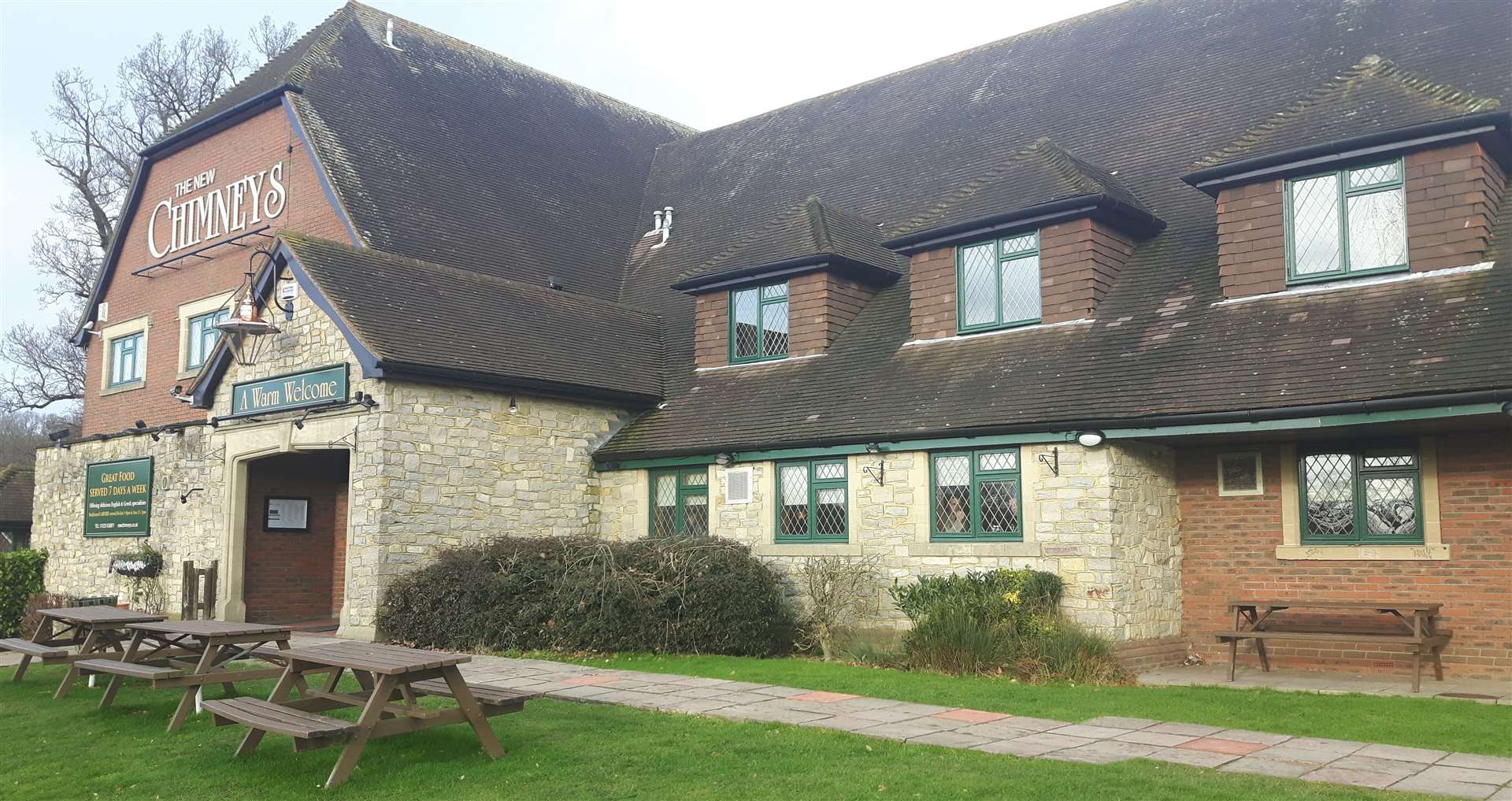 The pub - pictured here in January 2017 - has been closed since the second lockdown