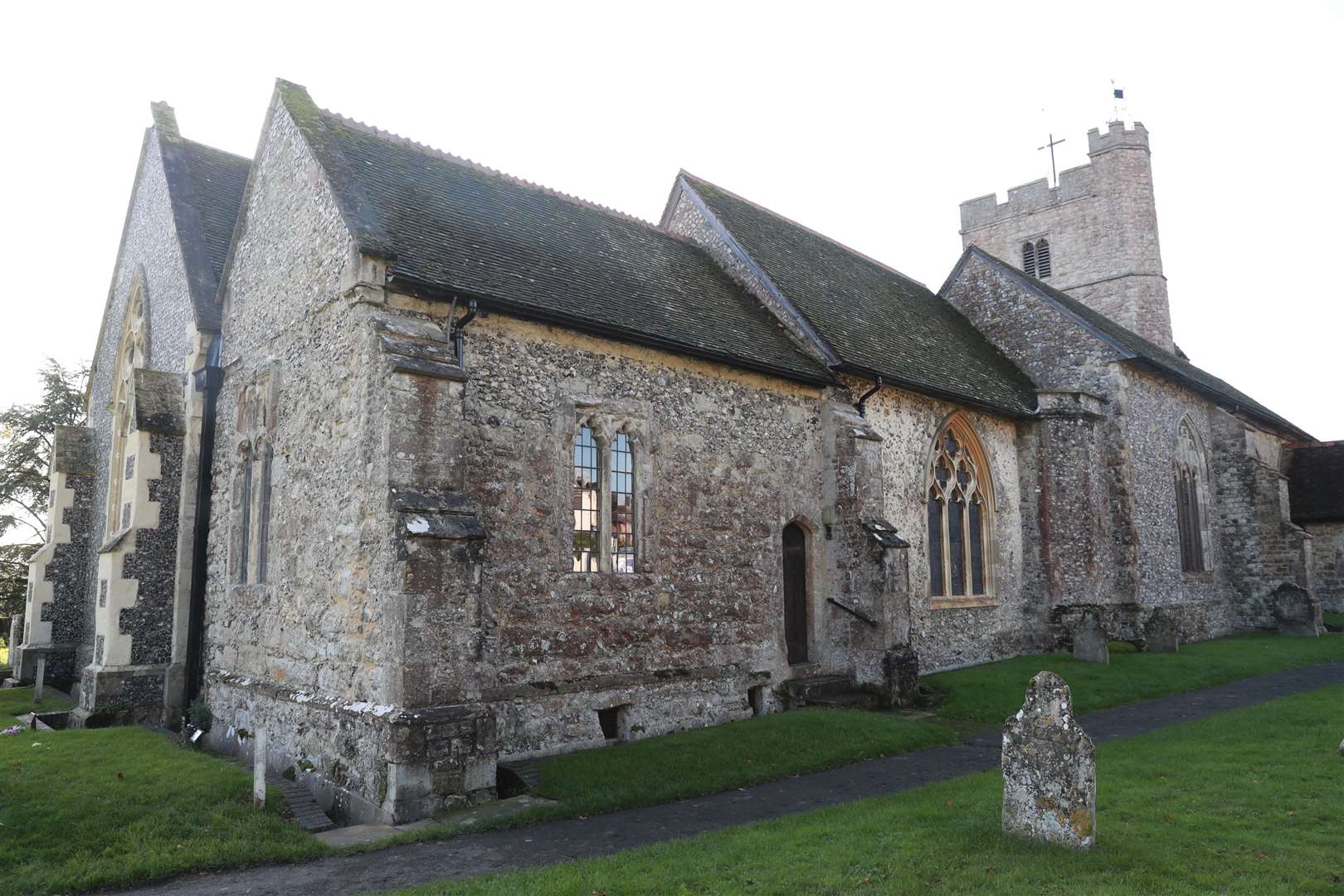 St Mary's Church in Lenham dates in part from the 1100s