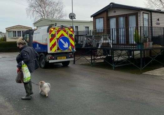 Residents have returned to Little Venice, which is clear of water Picture: Albert Lee