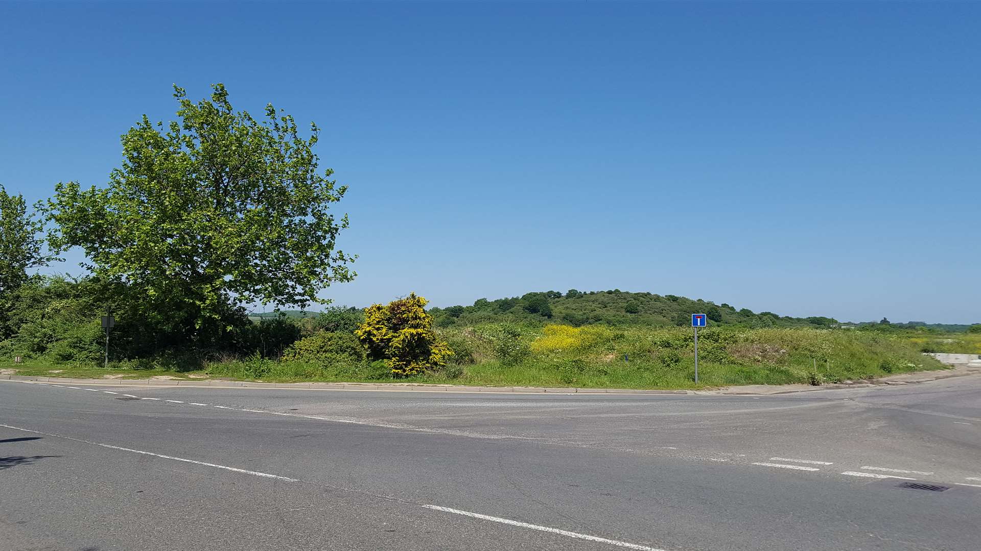 The site just off Anthony's Way on Medway City Estate