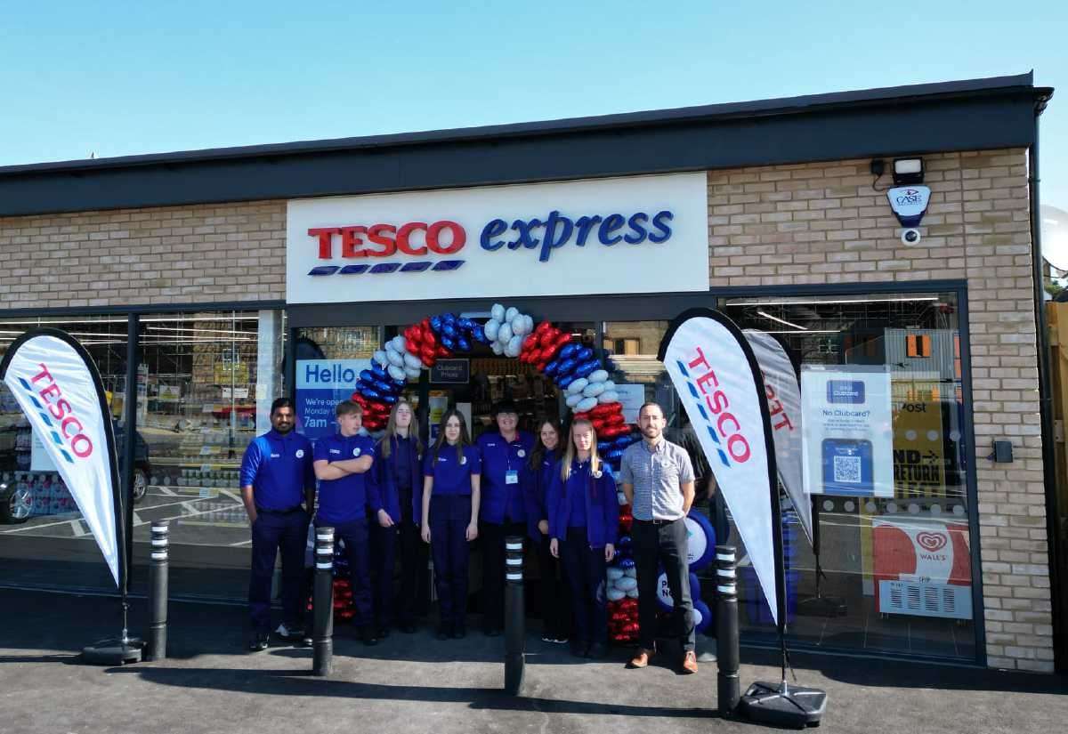 Tesco Express has opened in Limeburners Drive, Halling. Picture: Tesco