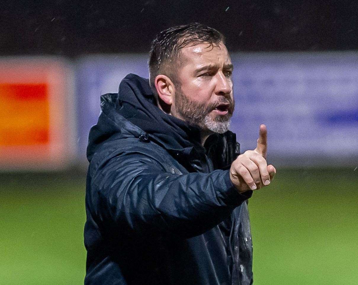 Sittingbourne manager Ryan Maxwell. Picture: Ian Scammell