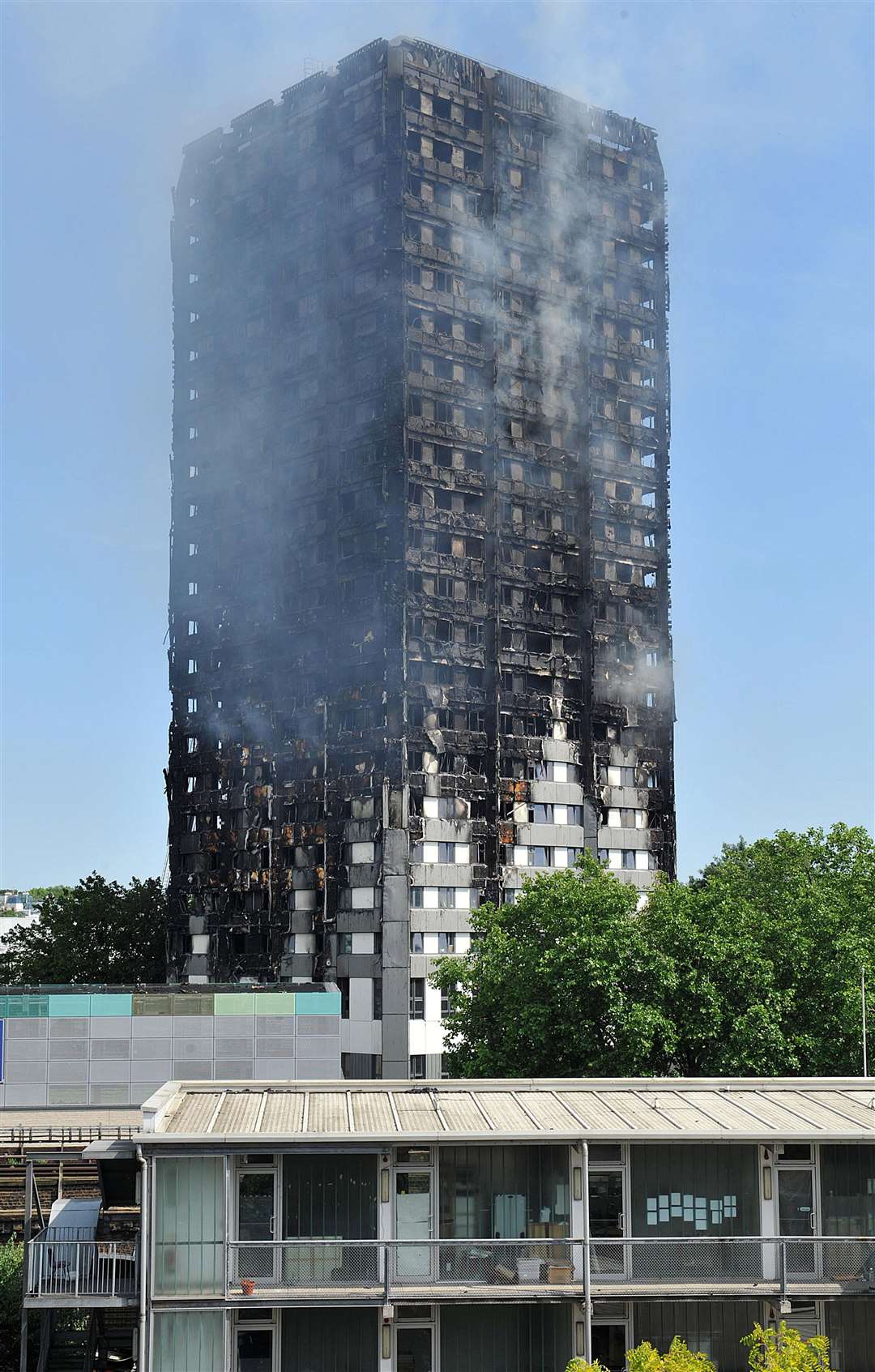 Grenfell Tower in west London (Nick Ansell/PA)