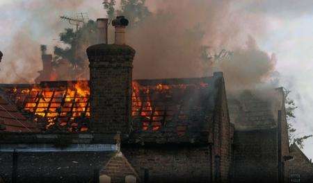 Fire vat Southwood Road, Ramsgate