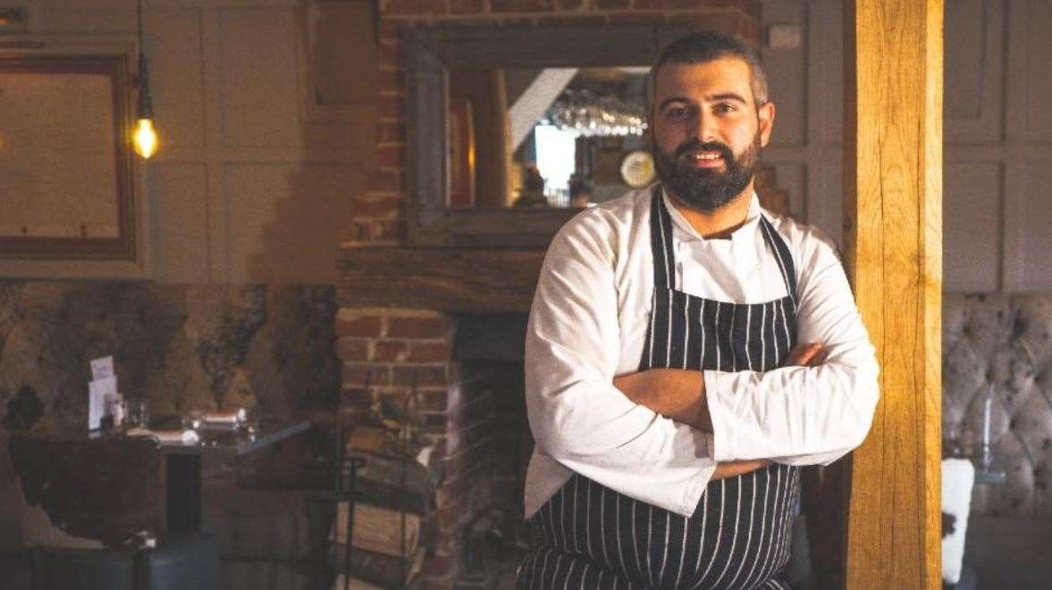 Head chef Robert Mantegna at The Dog at Wingham (62064824)