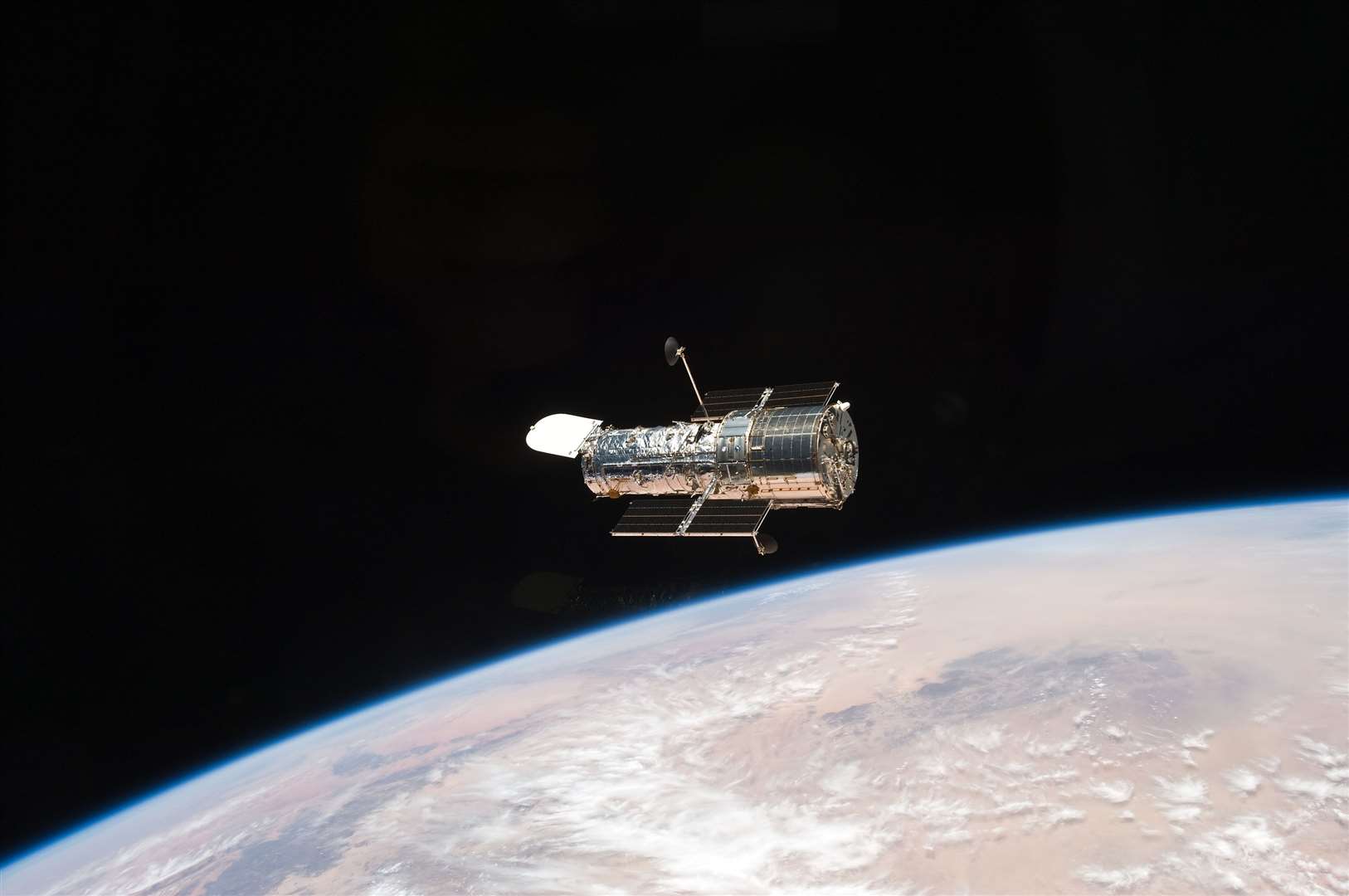 Hubble was launched in space on April 24, 1990 (Nasa/PA)