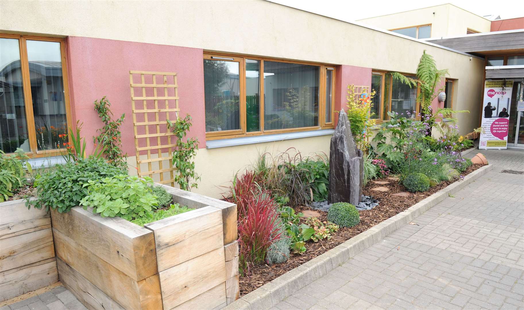 Seashells Children and Families Centre, already has a sensory garden. Picture: Simon Hildrew