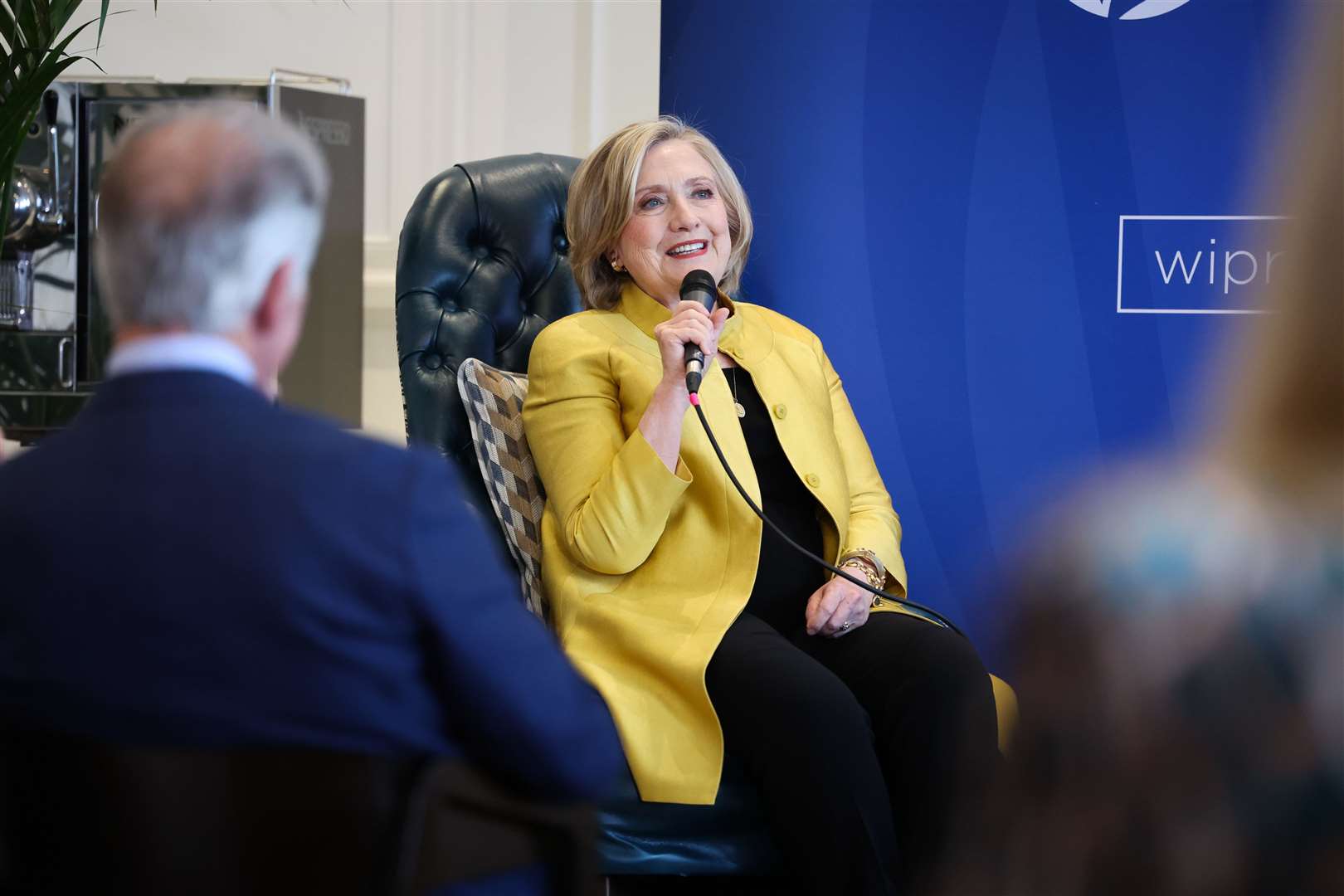 Former US secretary of state Hillary Clinton (Kelvin Boyes/Press Eye/PA)