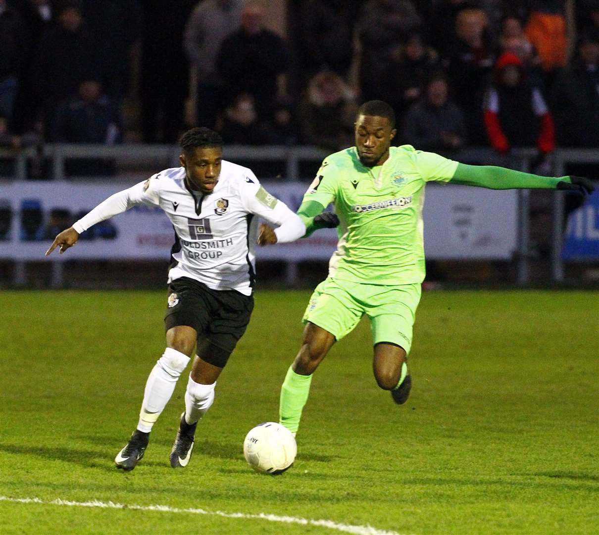 Dartford in action against Oxford City at Princes Park Picture: Sean Aidan