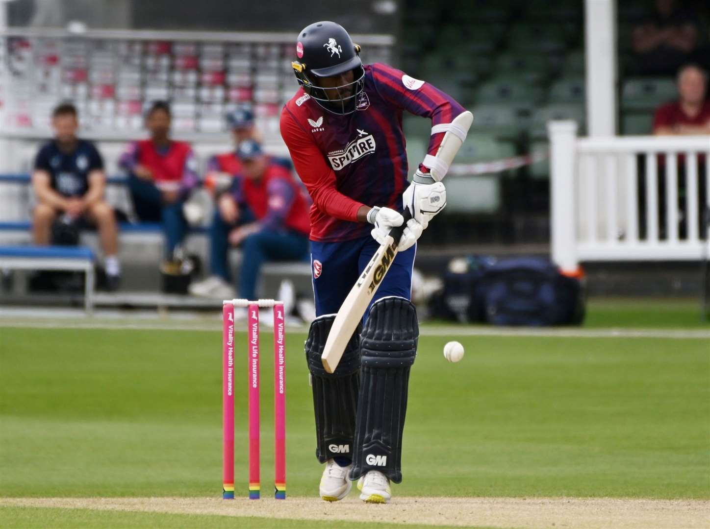 Daniel Bell-Drummond - produced 60 from 38 balls in Kent Spitfires’ four-wicket T20 Blast defeat at home to Middlesex on Sunday. Picture: Barry Goodwin