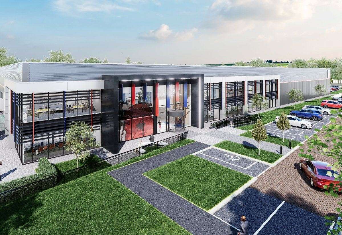 Royal British Legion Industries (RBLI) unveils plans for new £12.5m factory in Aylesford