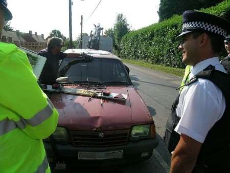 Dvla untaxed vehicles on private land