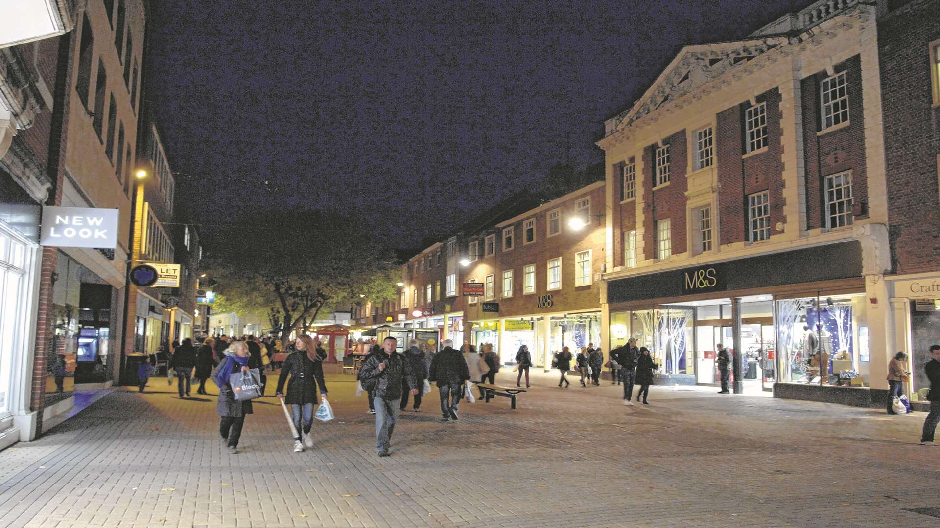 The attack took place in Canterbury High Street