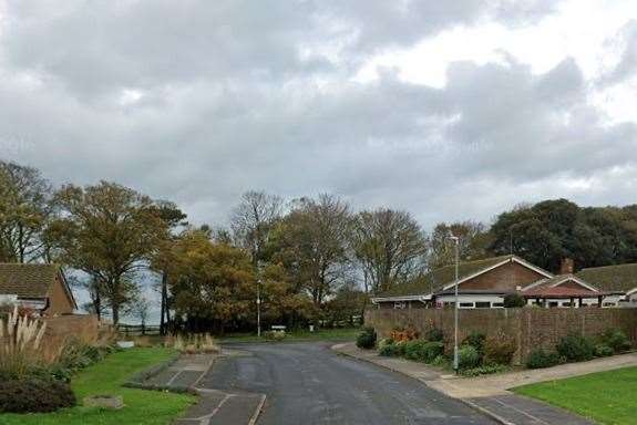 A fire broke out in a bedroom in Francis Road, Broadstairs