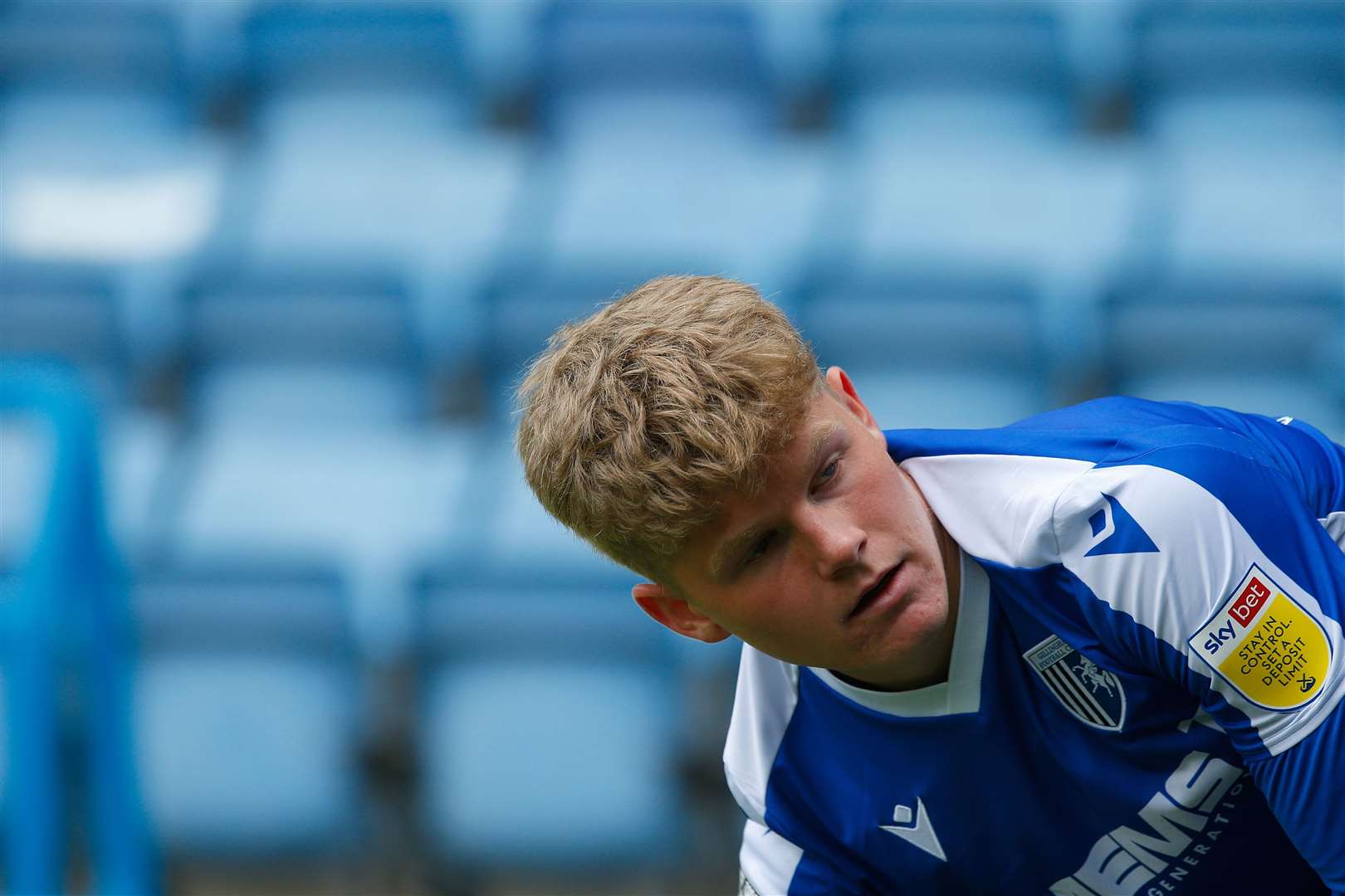 Gillingham’s Celtic loanee Scott Robertson has shown his quality in midfielder Picture: Barry Goodwin