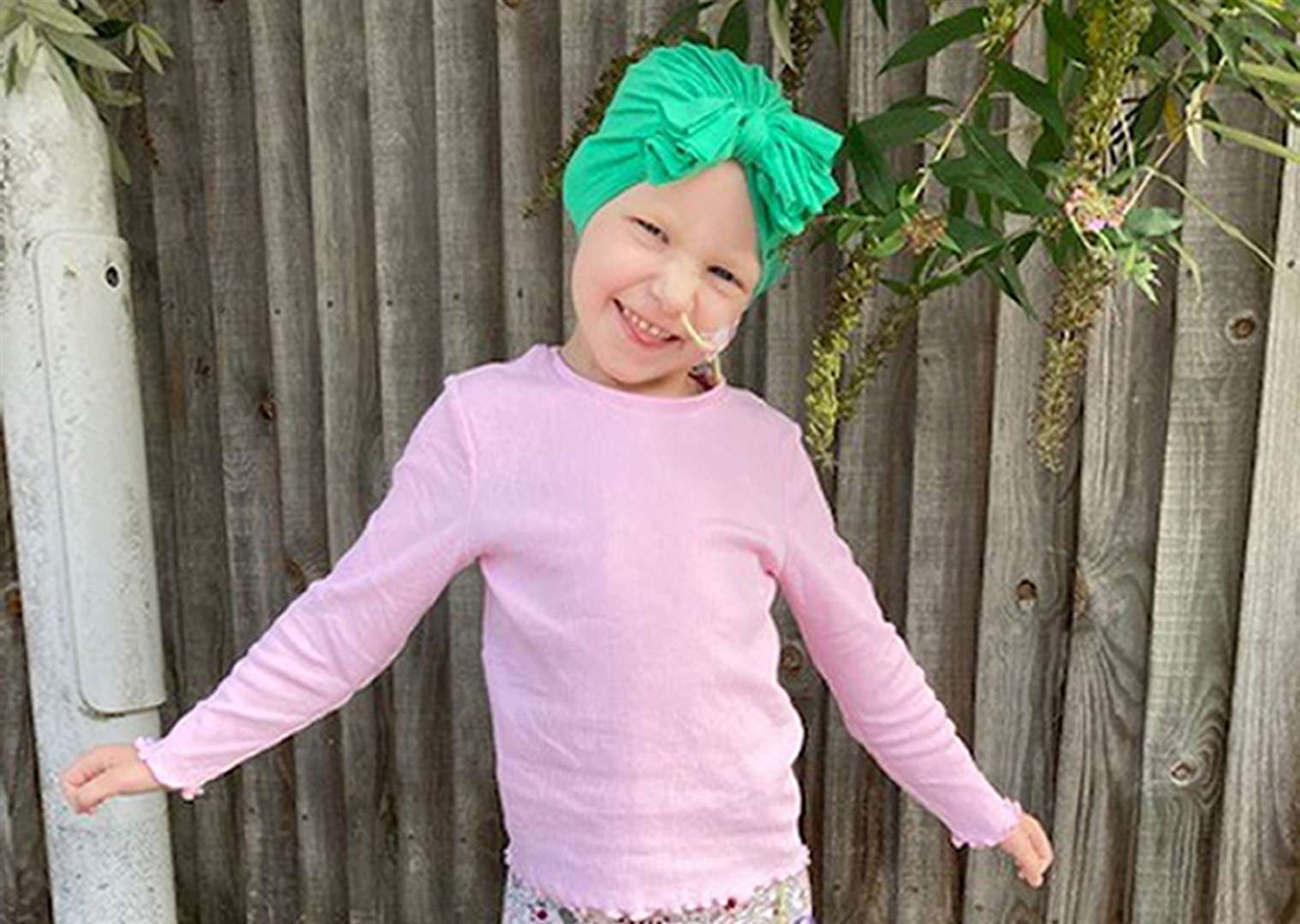 Nellie-Rose Culleton was diagnosed with stage four cancer two days before lockdown (Family Handout/PA)