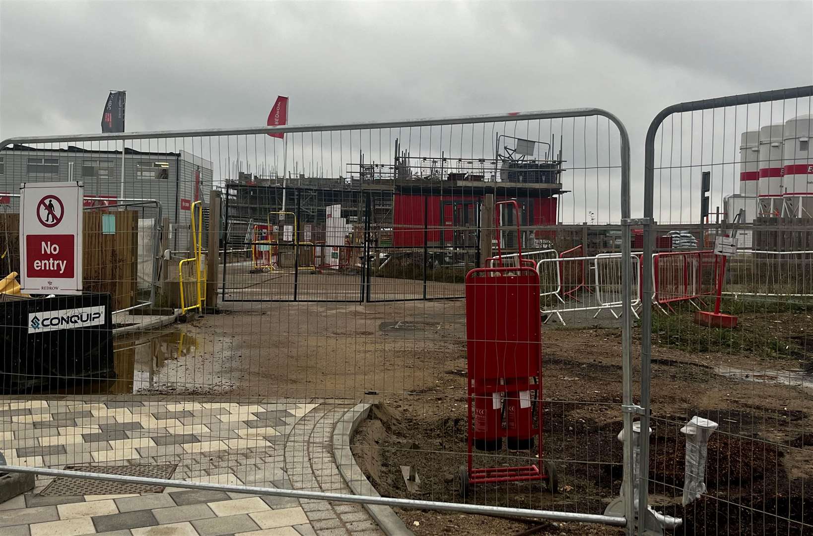 Construction started on the site in Ebbsfleet in 2023