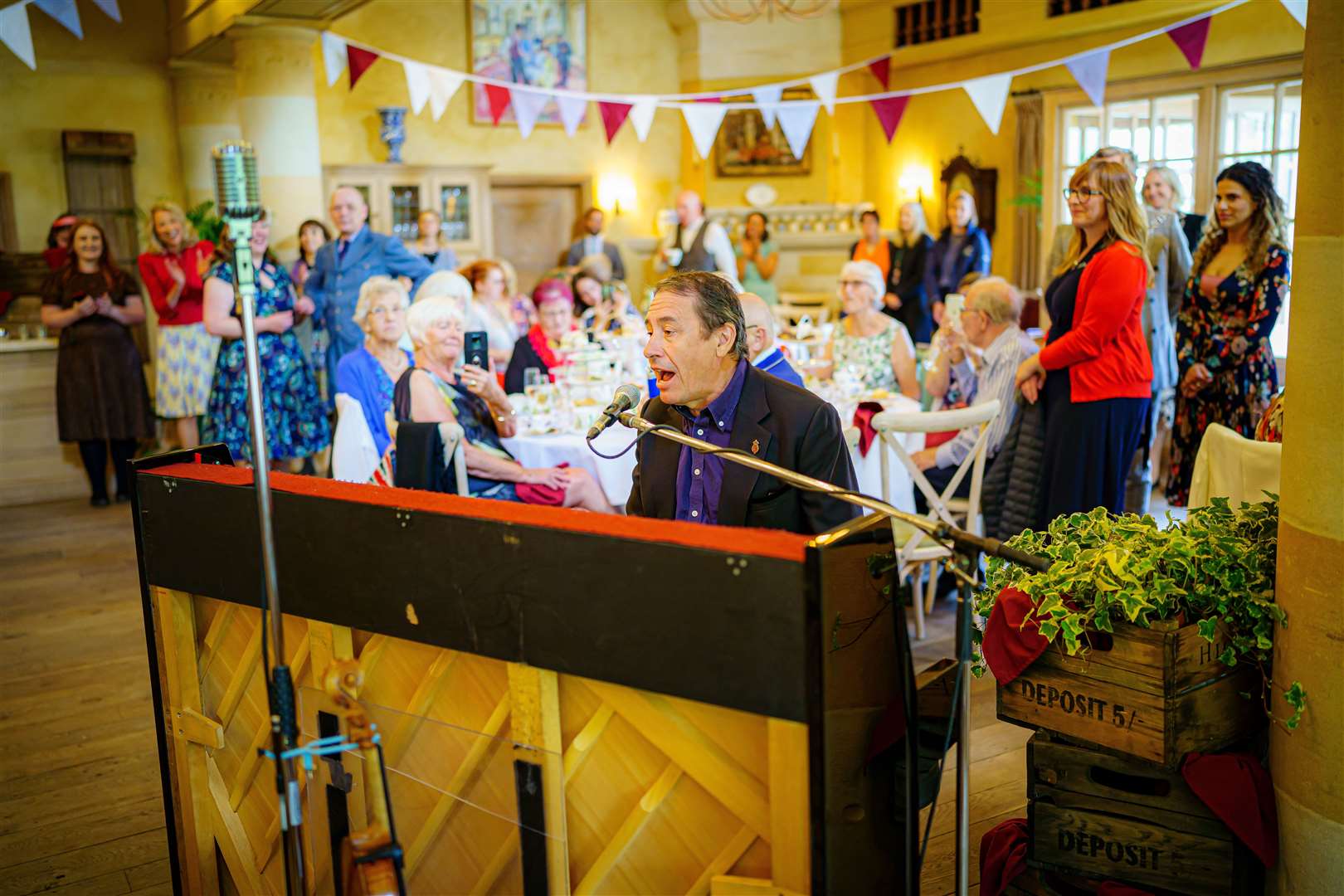 Jools Holland at the Highgrove party (Ben Birchall/PA)