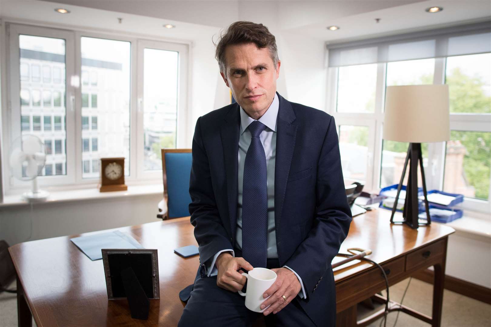 Education Secretary Gavin Williamson had said there would be no U-turn on exam grades (Stefan Rousseau/PA)