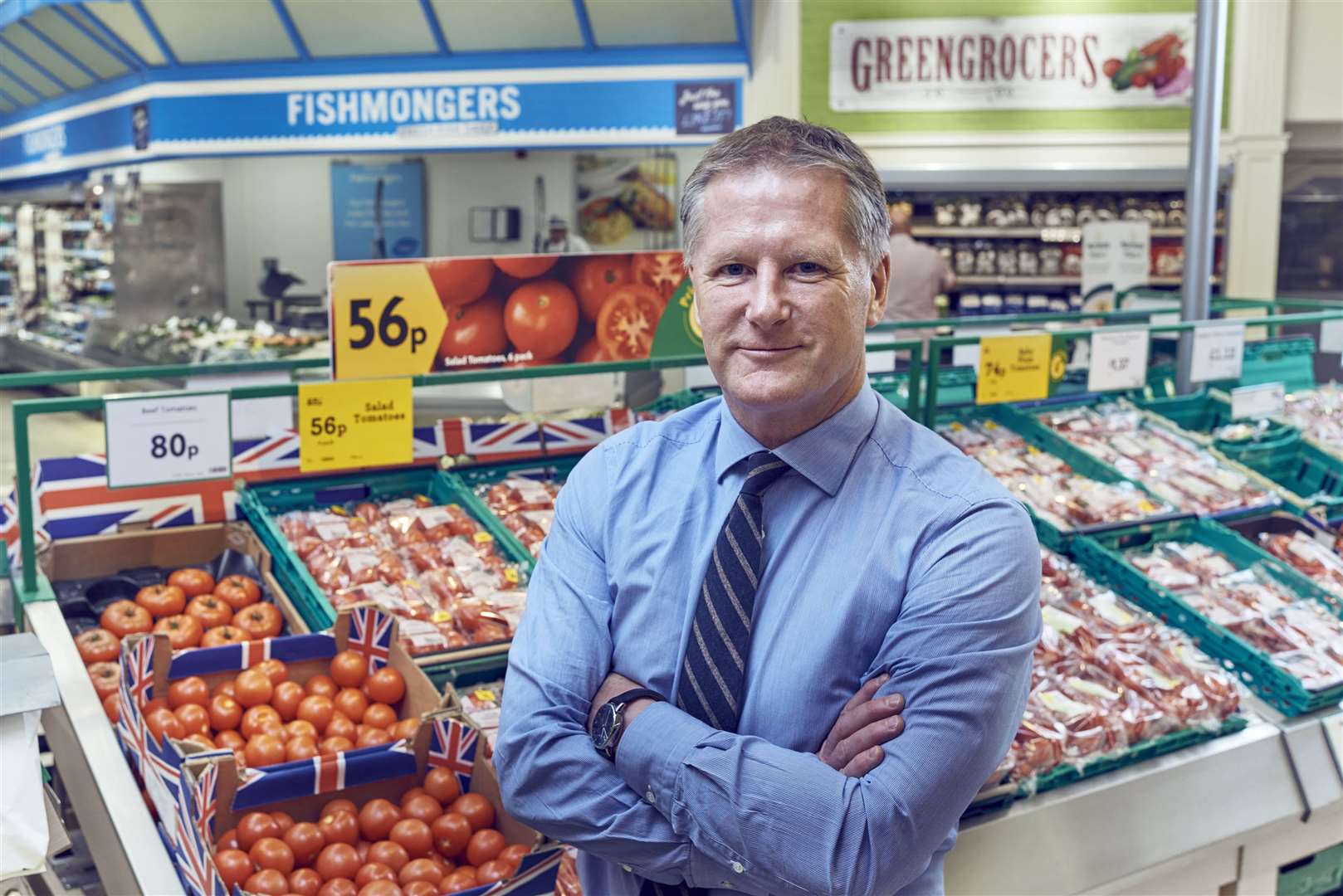 Morrisons’ chief executive officer David Potts (Mikael Buck/Morrisons/PA)