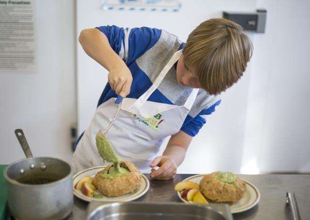 A young contestant in action during the final of last year's competition