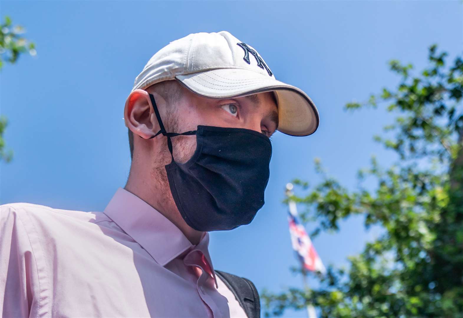 Josh Greally leaves Barnsley Magistrates’ Court on June 26 (Danny Lawson/PA)