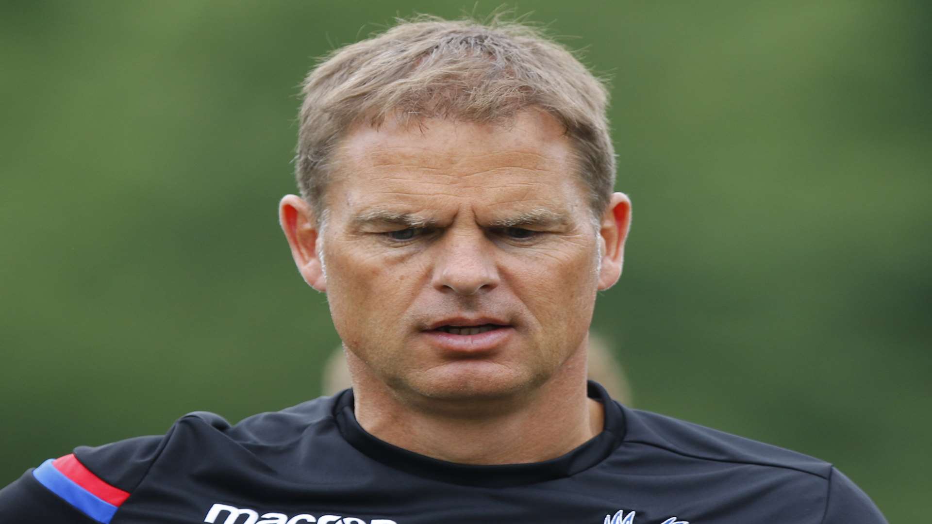 Crystal Palace manager Frank de Boer Picture: Andy Jones