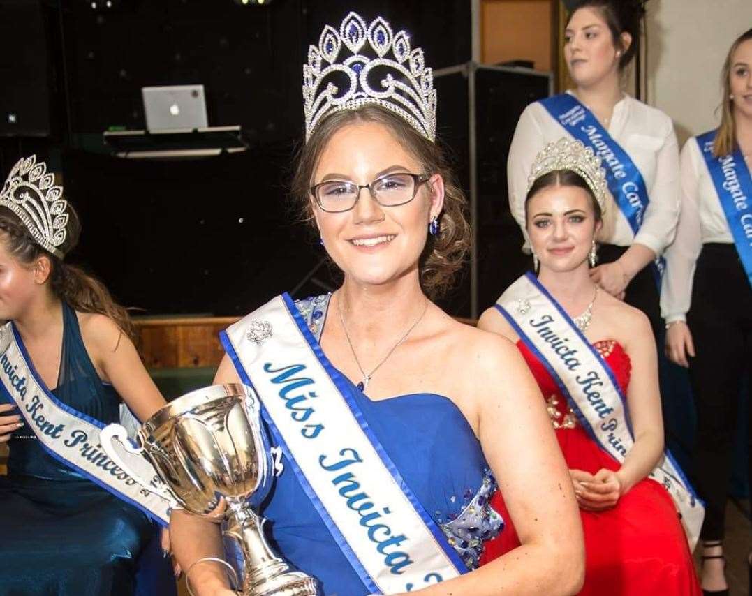 Hannah Brice is Miss Invicta Kent