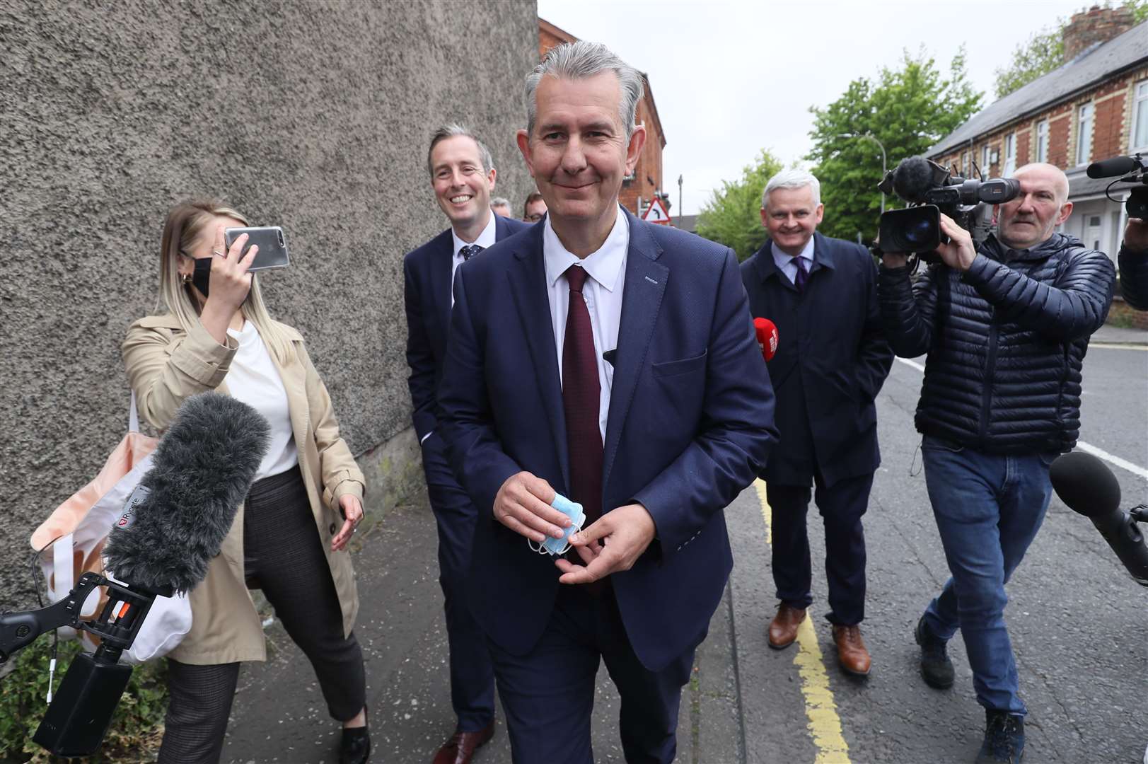 Edwin Poots is also in the running (Brian Lawless/PA)